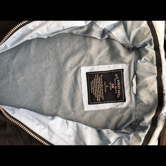 US Polo Assn L Men’s Lightweight Jacket - Picture 3 of 6